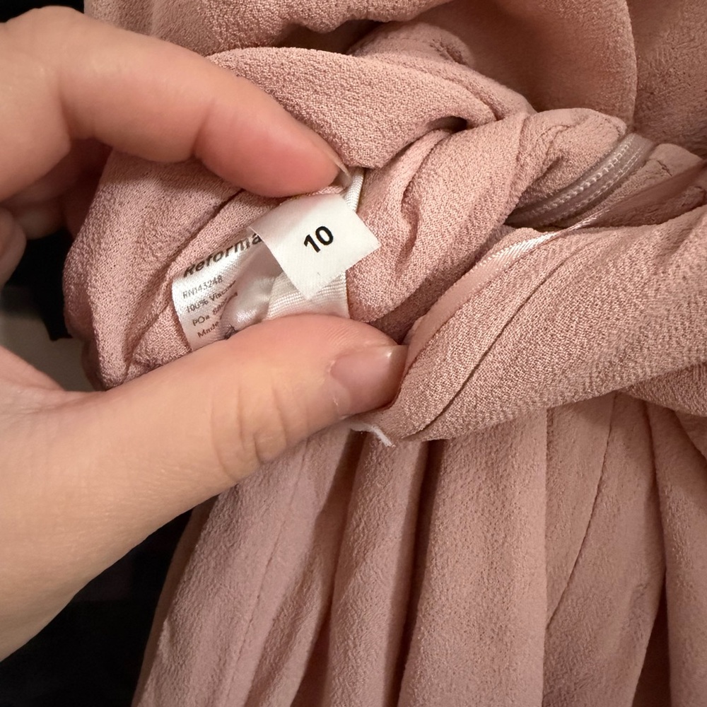 Reformation Blush Pink Maxi Dress - Picture 4 of 4